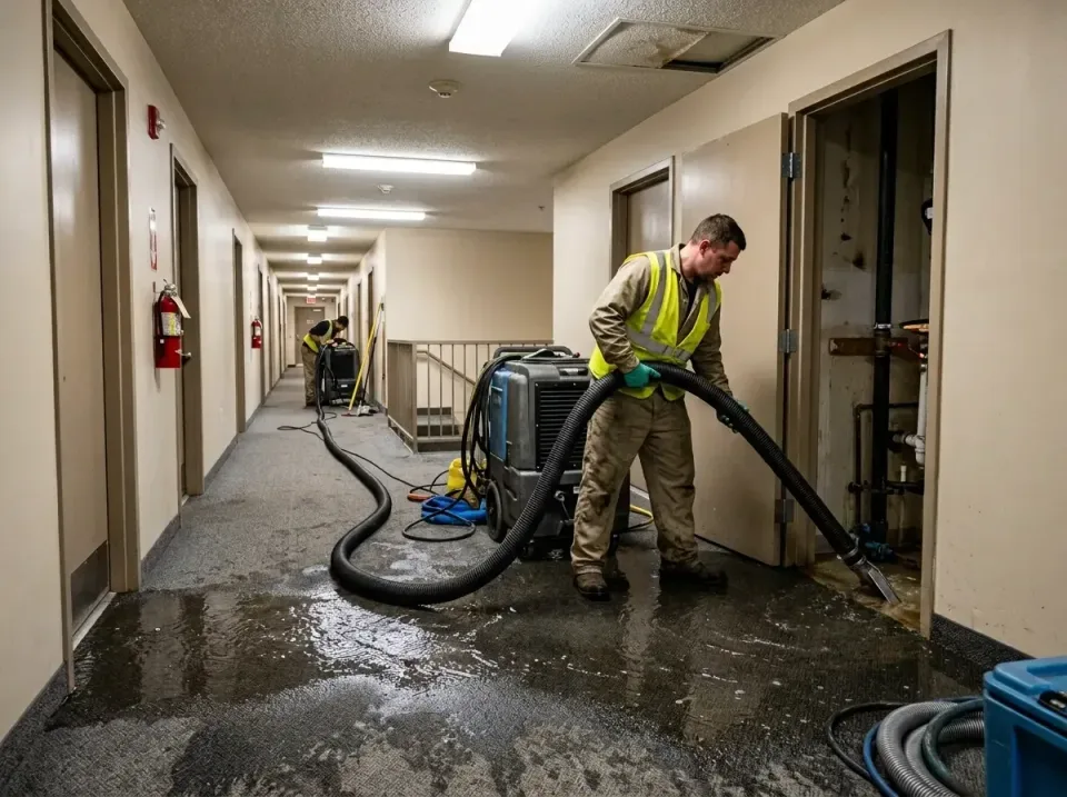 multi-unit-apartment-hallway-f-005 — frequently asked questions, Emergency Burst Pipe Water Extraction & Removal in Midlothi…